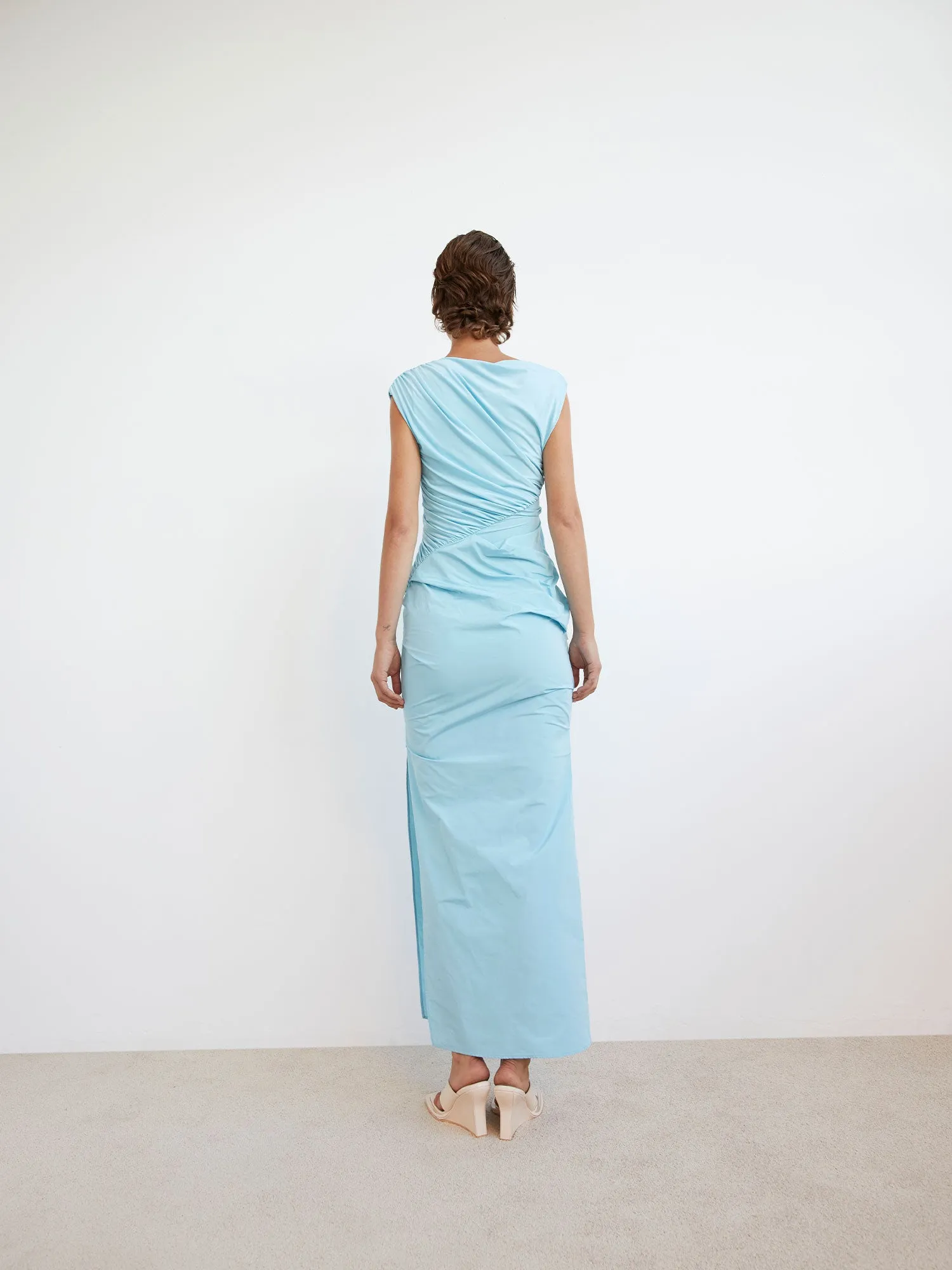 08 Kaya Dress | Iris Blue