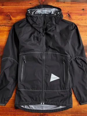 3L Ultra Light Rain Jacket in Black