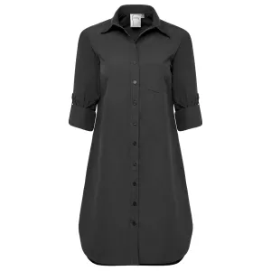 Alex Finley Shirt Dress - Black