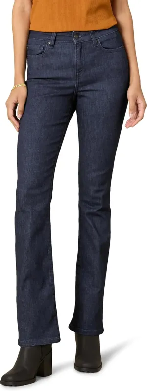 Amazon Essentials Women's Slim Bootcut Jeans, Mid-Rise, Stretchy