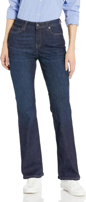 Amazon Essentials Women's Slim Bootcut Jeans, Mid-Rise, Stretchy