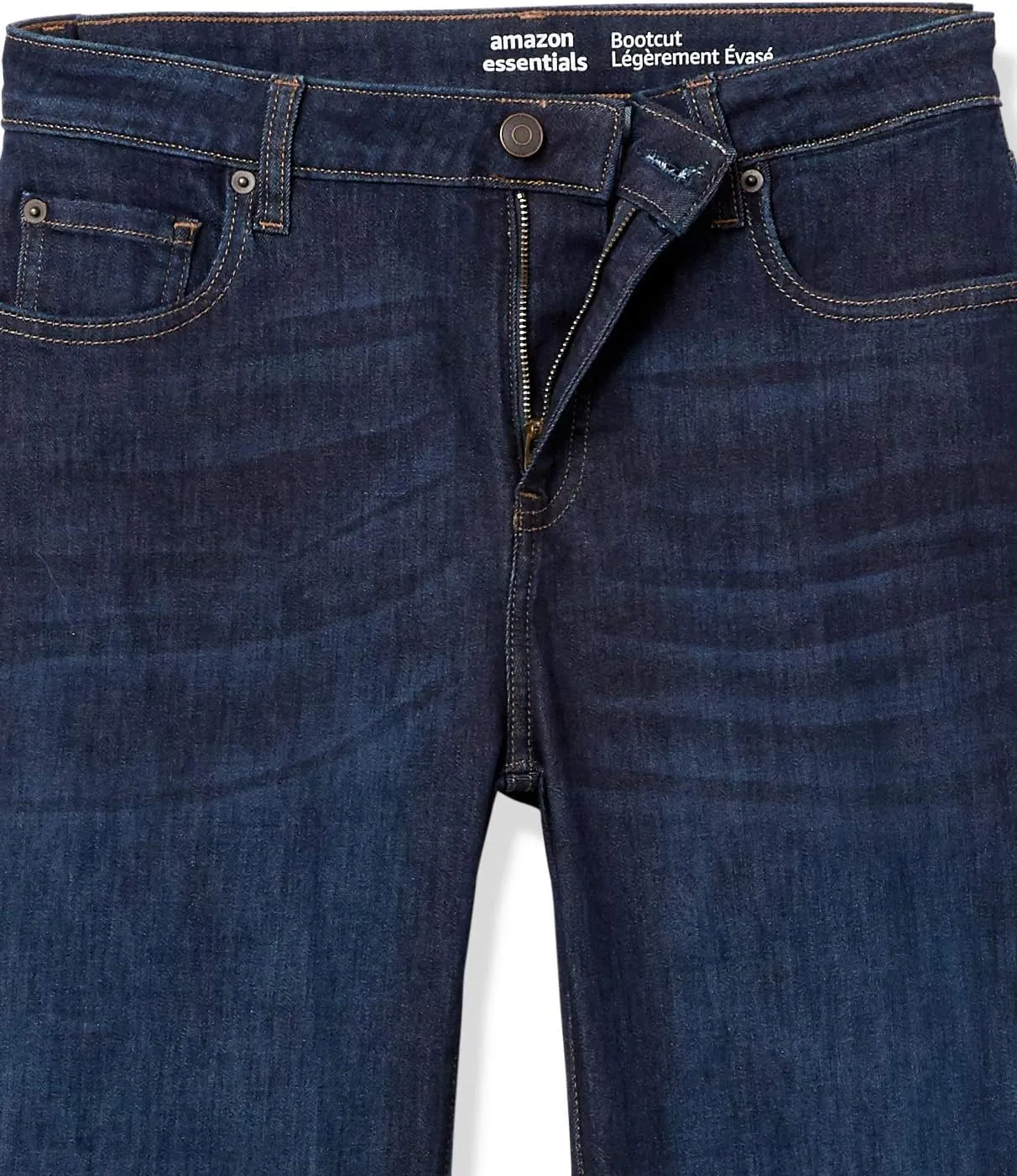 Amazon Essentials Women's Slim Bootcut Jeans, Mid-Rise, Stretchy