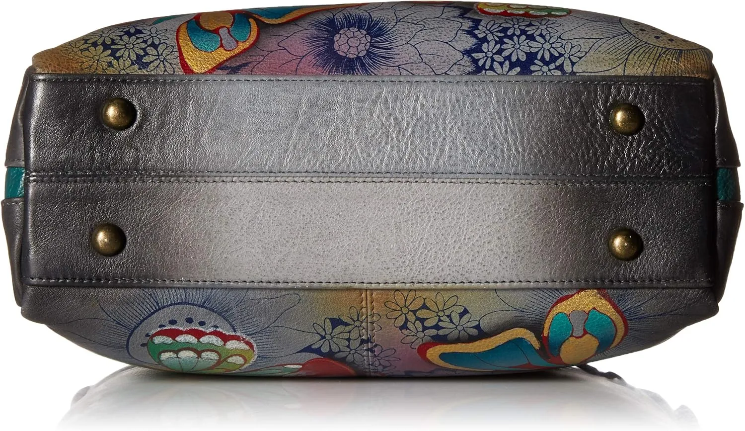 Anna by Anuschka Womens Genuine Leather Medium Cross Body | Hand Painted Original Artwork | Chic & Stylish Organizer