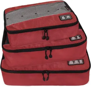 BAGSMART Travel Packing Cubes 3 Sets Luggage Organizer for Carry-on Accessories