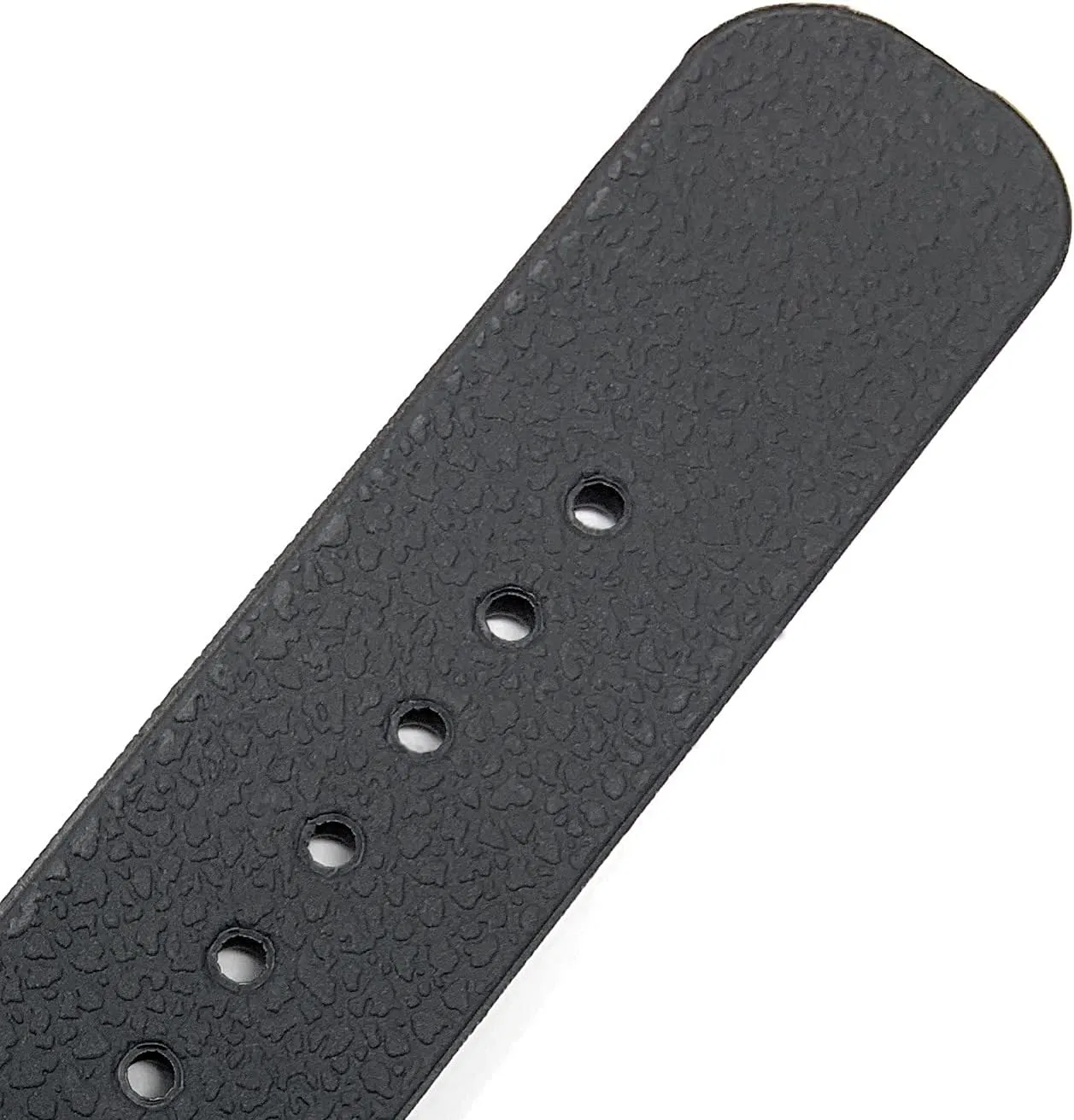 Bandini Mens Rubber Dive Watch Bands, Replacement Diver Watch Strap for Seiko and for Citizen Promaster - Curved Lines - 20mm, 22mm, Black, Blue, Green, Orange
