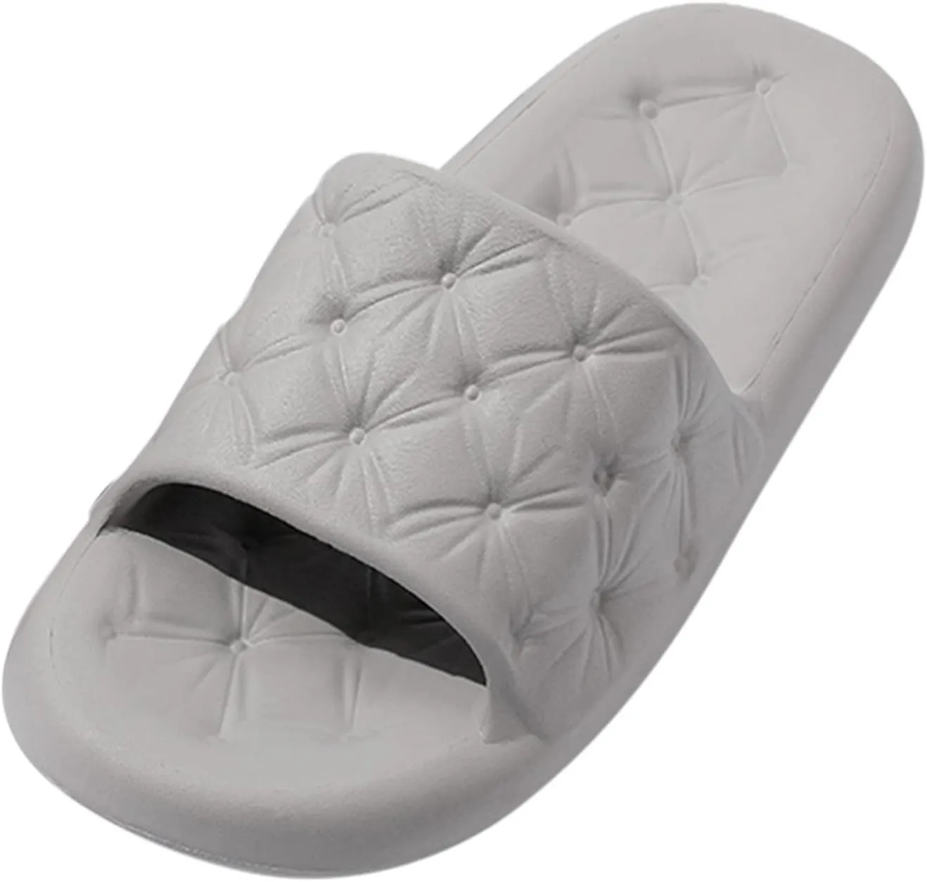 Bath Slippers Men's Athletic Outdoor Sandals Slides Shower Shoes for Living Room Pool Beach Spa Public Showers