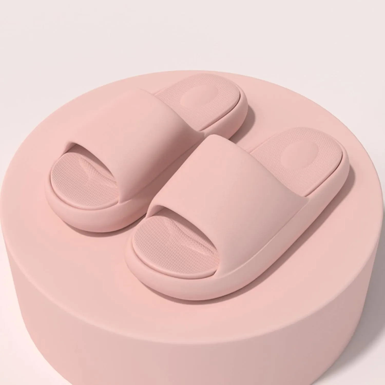 Bath Slippers Shower Shoes Quick Drying Sandals Indoor and Outdoor Cloud Slides Shower Sandals House Shoes