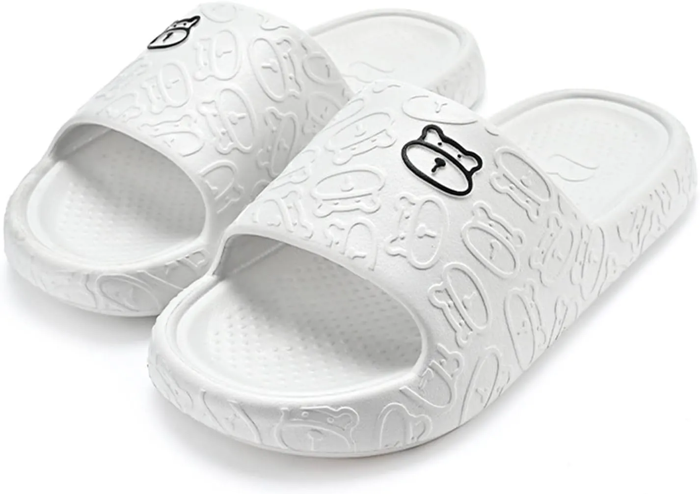 Bathroom Slippers Men's Athletic Outdoor Sandals Slides Shower Shoes for Living Room Pool Beach Spa Public Showers