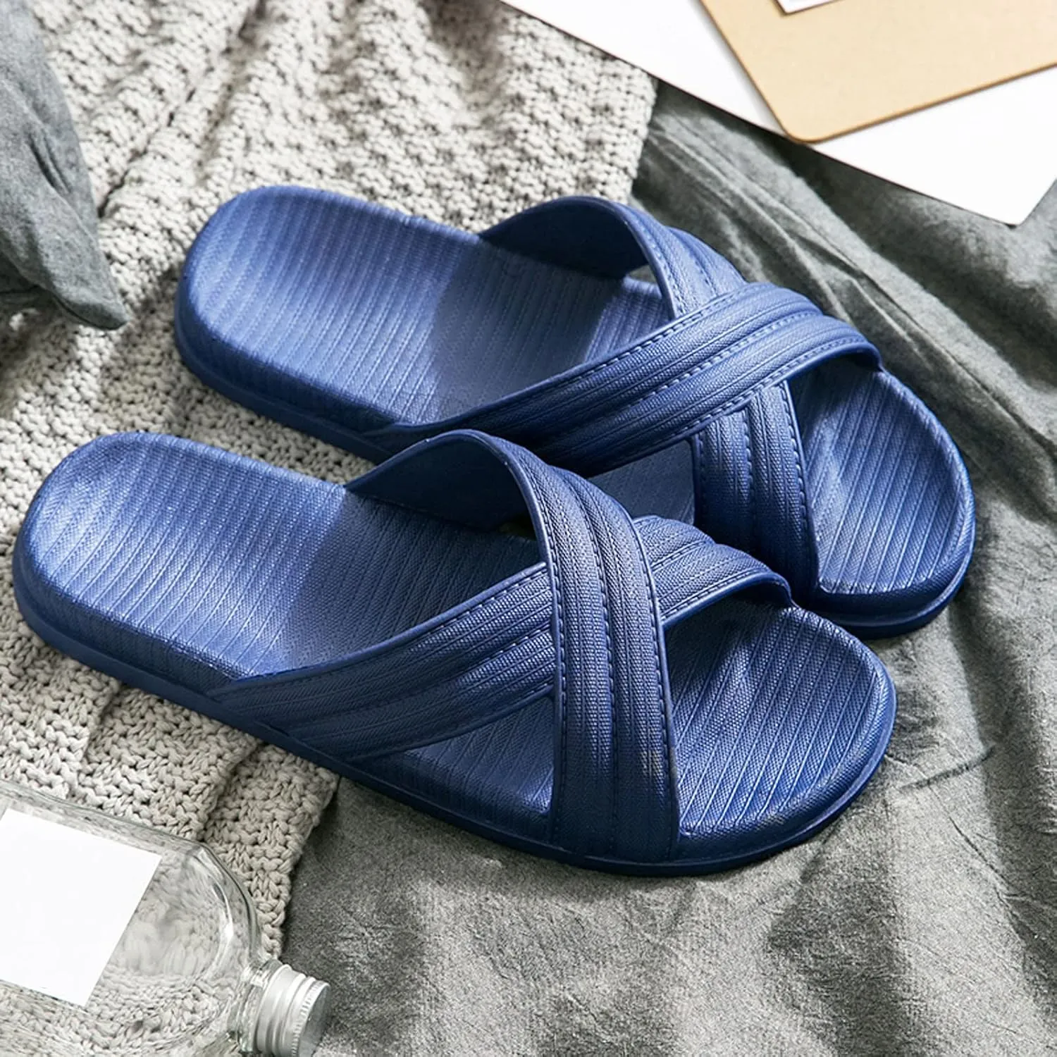 Bathroom Slippers Slippers Sandals for Women Ultra Comfort Non-Slip Shower Sandals Indoor and Outdoor