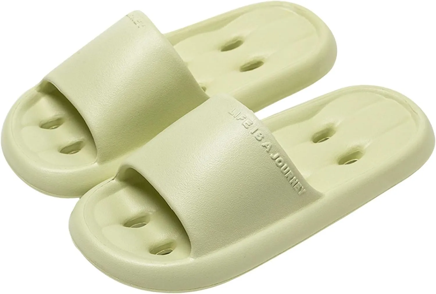 Bathroom Slippers Women's Slippers with Arch Support Shower Shoes for Living Room Pool Beach Spa Public Showers