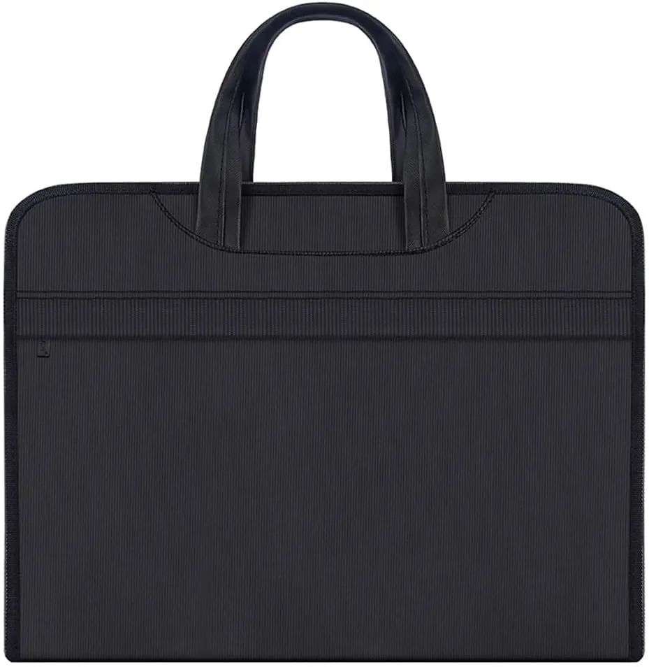 Briefcase Business Document Storage Bag Laptop Protection Handbag Material Organize Pouch Accessories