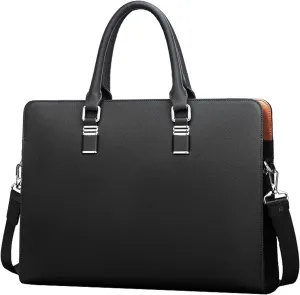 Briefcases Messenger Bags Laptop Bag Genuine Real Cow Leather Laptop Bags Business Men Briefcases Men Handbag Totes Casual Male Bag Shoulder