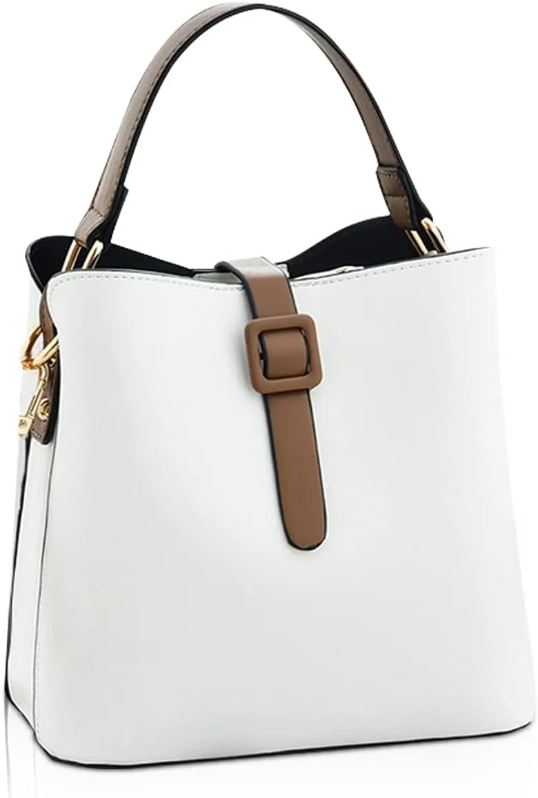 Bucket Bag for Women PU Leather Handbags & Shoulder Bags Fashion Ladies Crossbody Bag Top Handle Clutch Bag