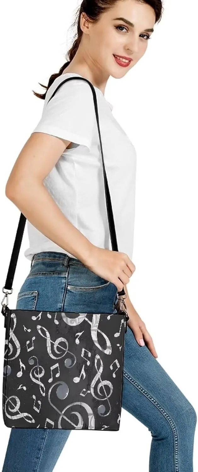 Bucket Handbags Hobo Shoulder Bags for Women PU Leather Tote Purse, Large Ladies Crossbody Satchel Bag