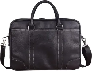 Business Messenger Shoulder Bags Laptop Bags Mens Briefcases Genuine Leather Handbags