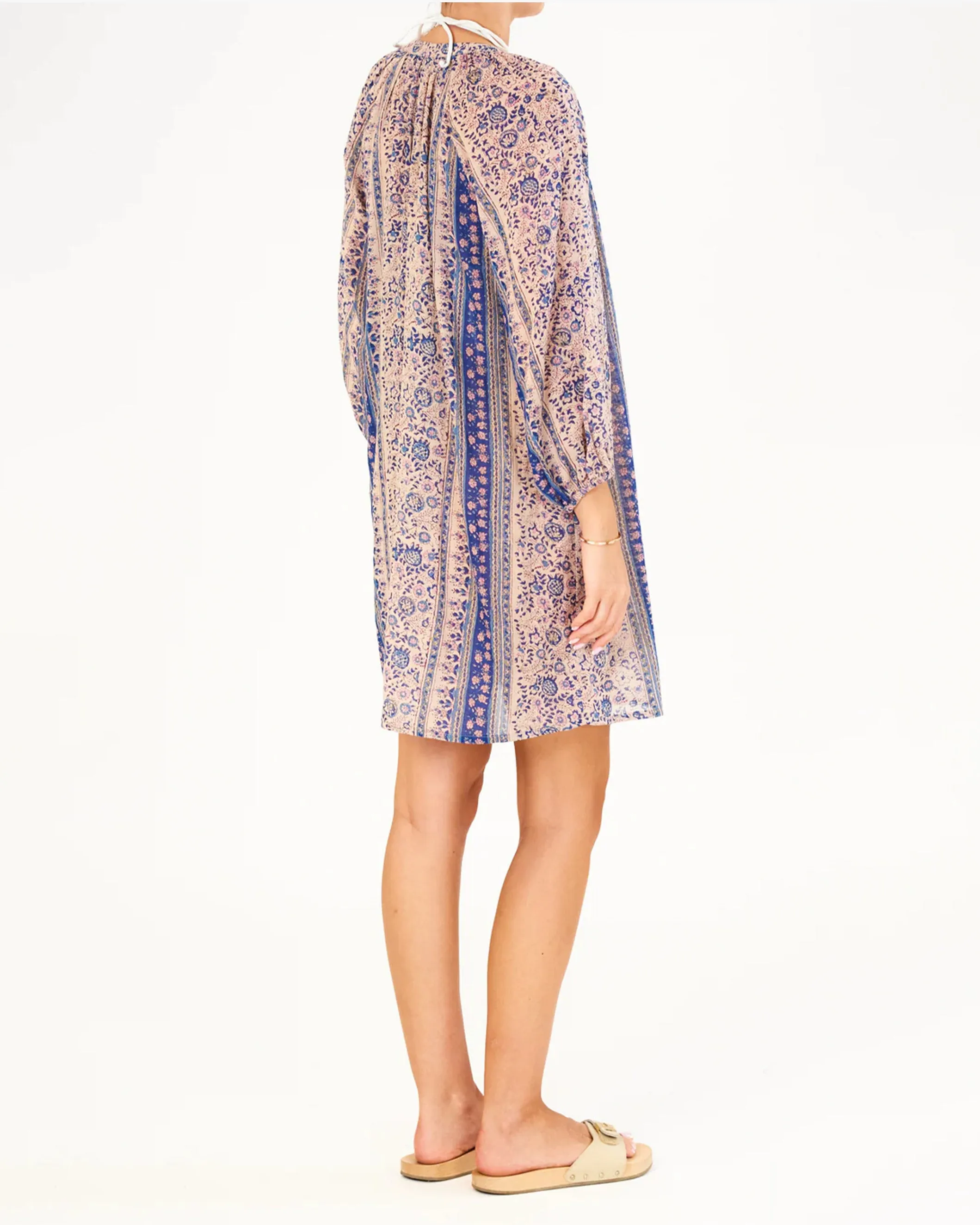Cass Print Mini LS Dress