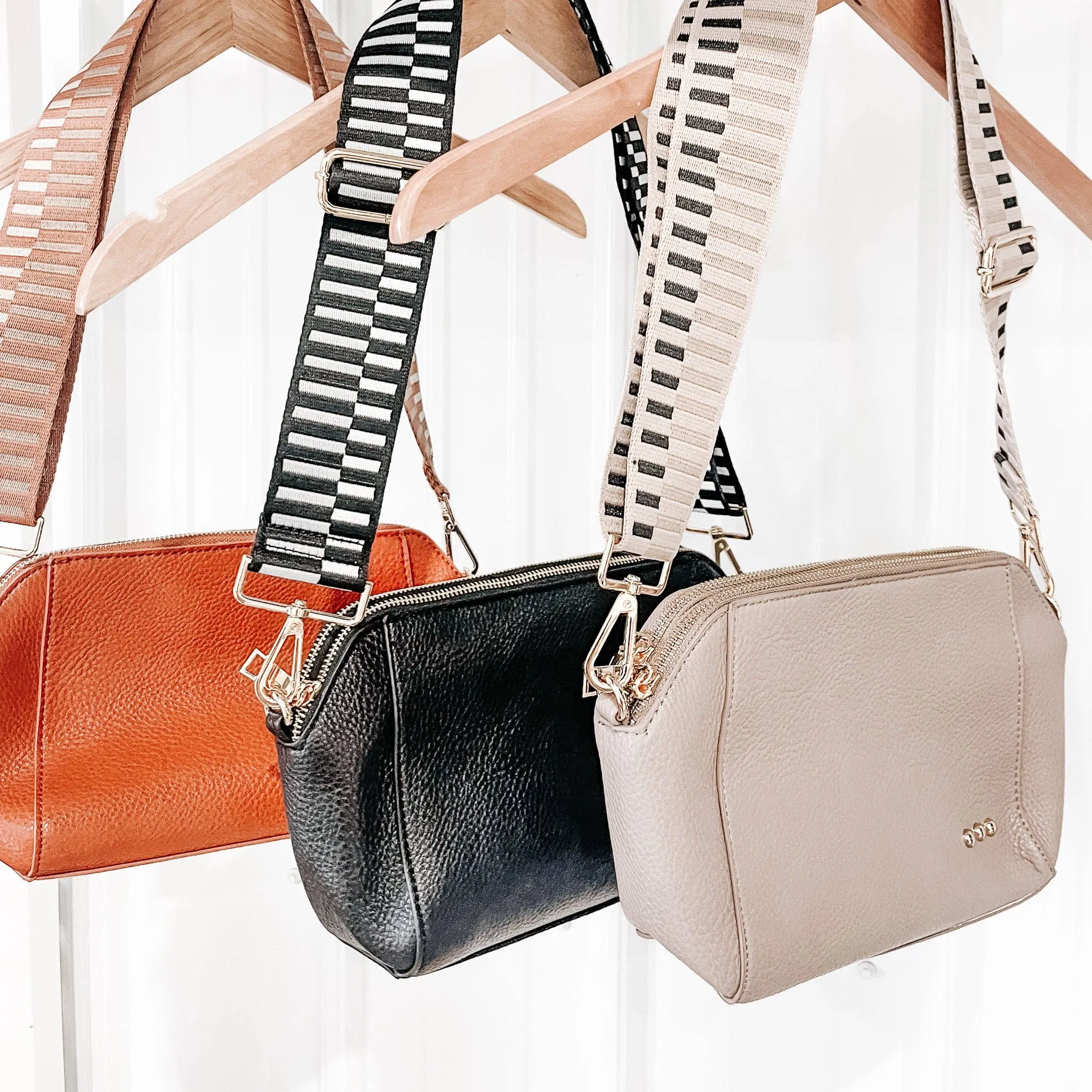 Cassie Crossbody Bag: Black