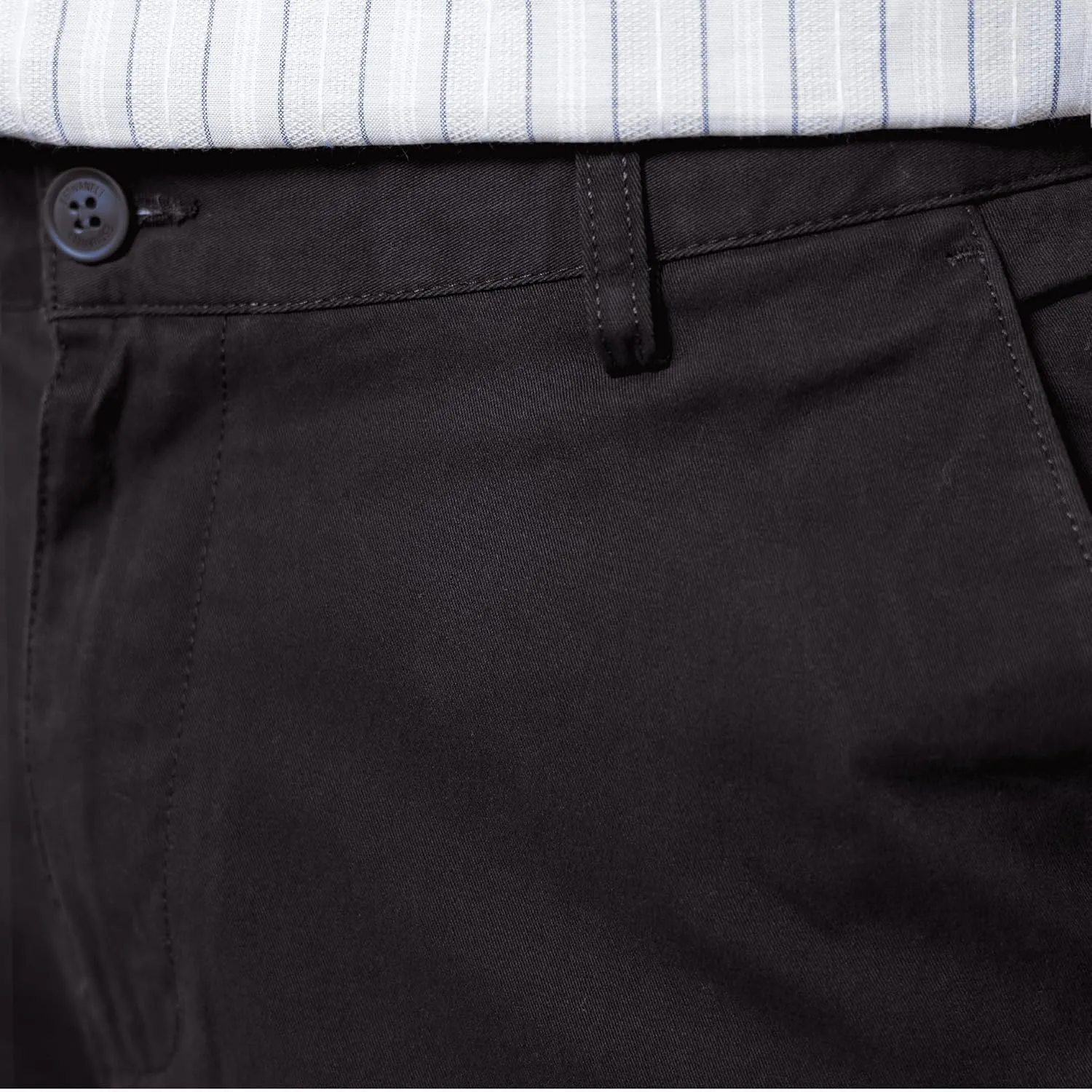 Casual Slim Fit Chino Pants with 5 Pockets for Men