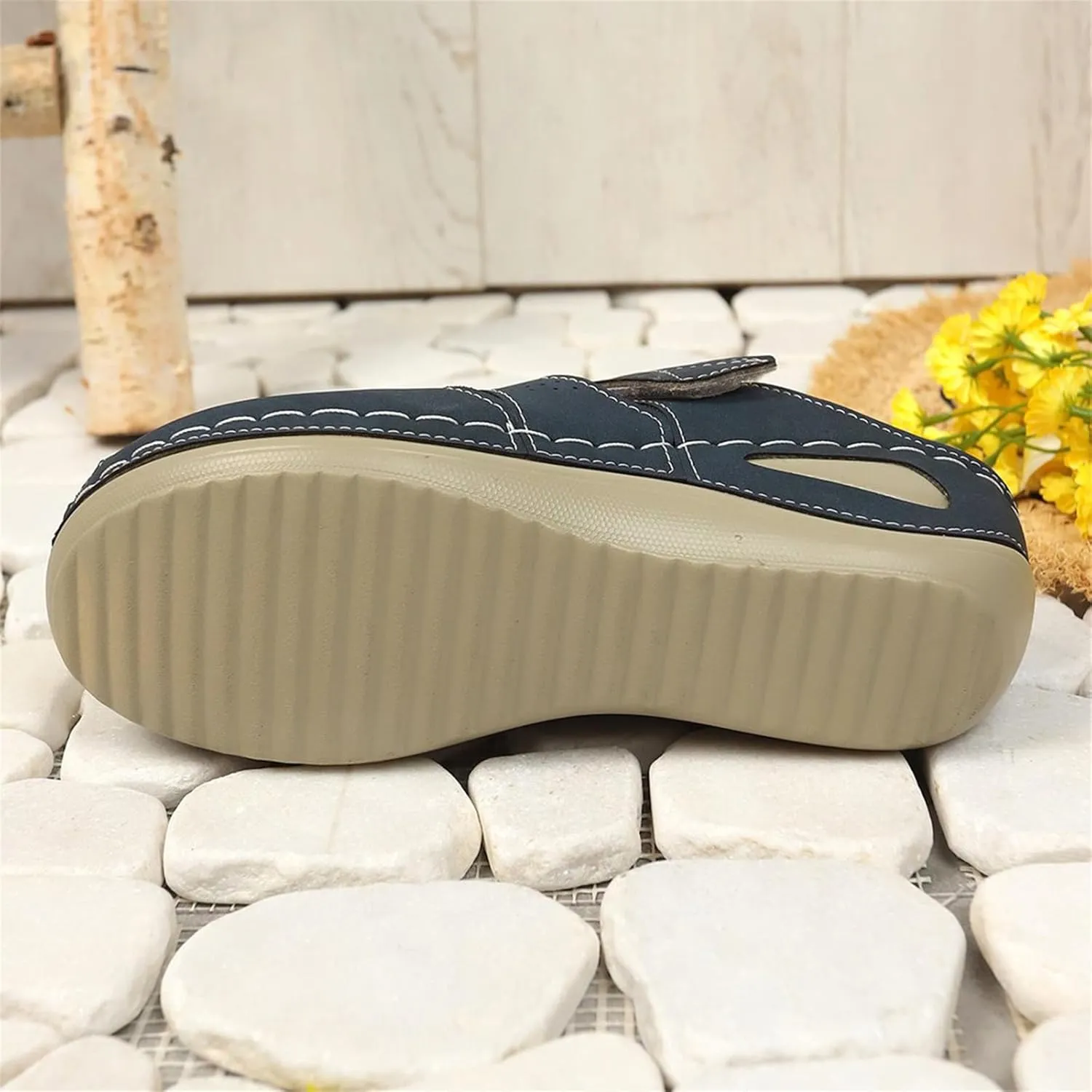 Clogs for Women Mules Shoes Dressy Closed Toe Breathable Platform Sandals Summer Casual Comfortable Adjustable Slip On Walking Gladiator Wedges