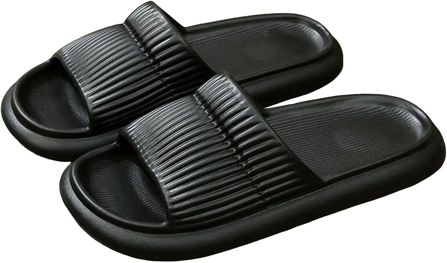 Cloud Slides Slippers with Arch Support for Women Non Slip Quick Drying Bathroom Slippers for Women Men