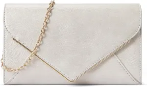 CLUCI Clutch Purse Evening Bag for Women, Envelope Handbag With Detachable Chain for Wedding and Party