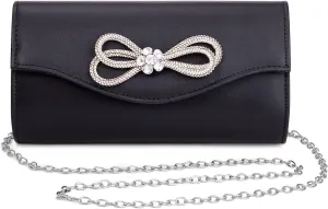 Clutch Purses for Women Evening Bag with Detachable Chain Small Sparkly Handbags for Party Wedding Evening Dress