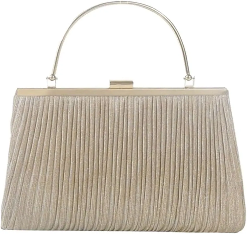 Clutch Purses for Women Fashion Women Evening Party Glitter Clutch Handbag Elegant Wedding Dinner Shoulder Bag