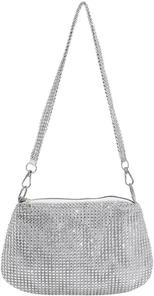 Clutch Purses for Women Shiny Sequins Evening Clutch for Women Elegant Dinner Party Wedding Underarm Tote Bag