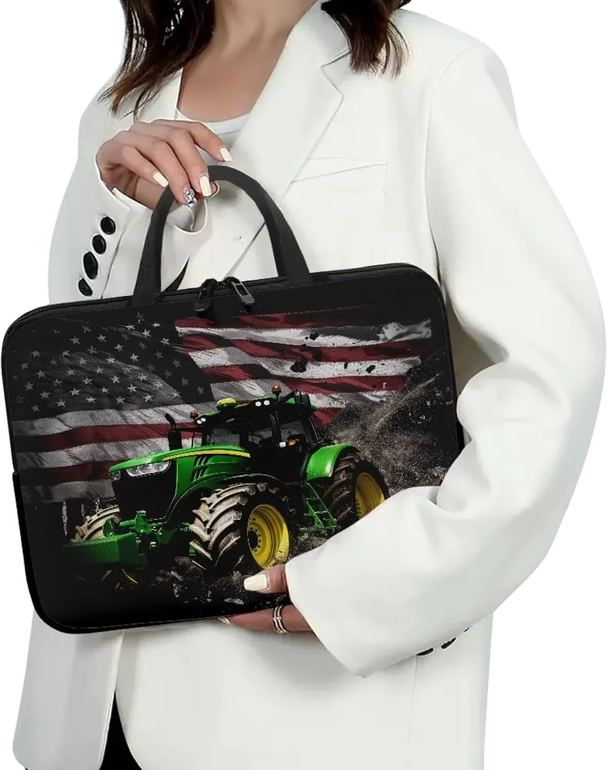 Computer Bag Waterproof Work Handbag Laptop Bag Lightweight Tote Bag Computer Accessories