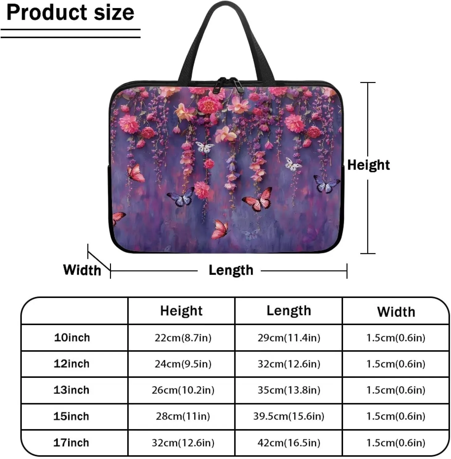 Computer Bag Waterproof Work Handbag Laptop Bag Lightweight Tote Bag Computer Accessories