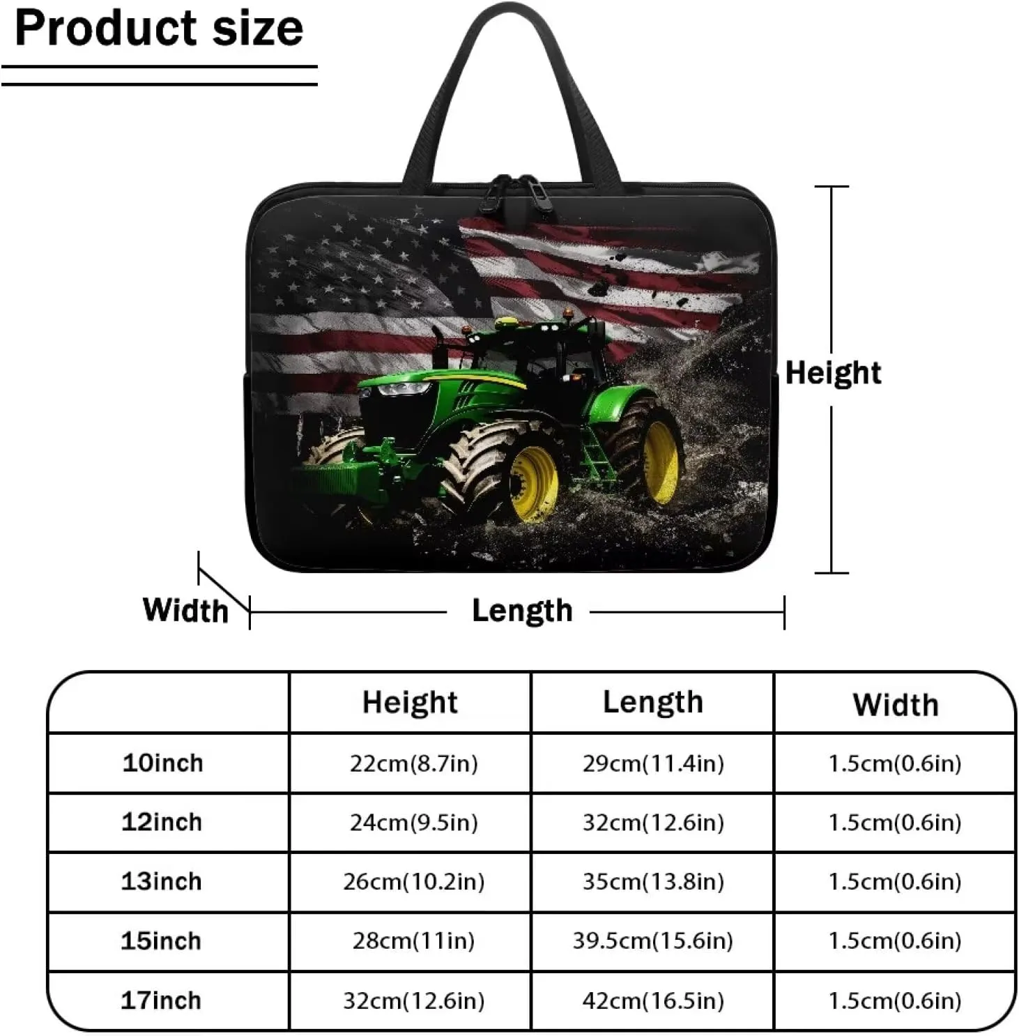 Computer Bag Waterproof Work Handbag Laptop Bag Lightweight Tote Bag Computer Accessories