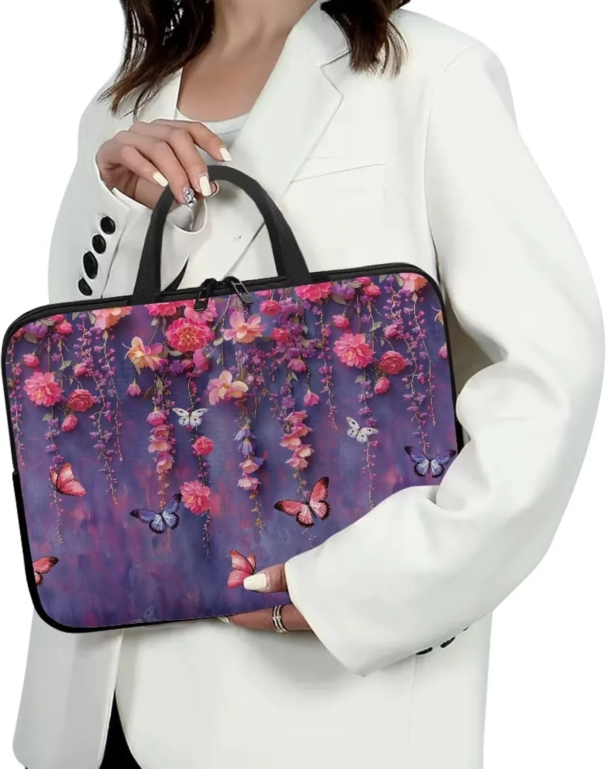 Computer Bag Waterproof Work Handbag Laptop Bag Lightweight Tote Bag Computer Accessories