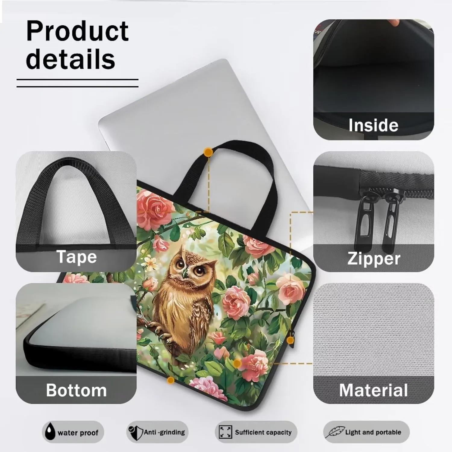 Computer Shoulder Bags for Laptops Laptop Briefcases Casual Business Briefcase
