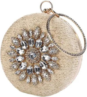 Crystal Clutch Womens Handbag Evening Clutch Bag Wedding Party Shoulder Bag Accessories