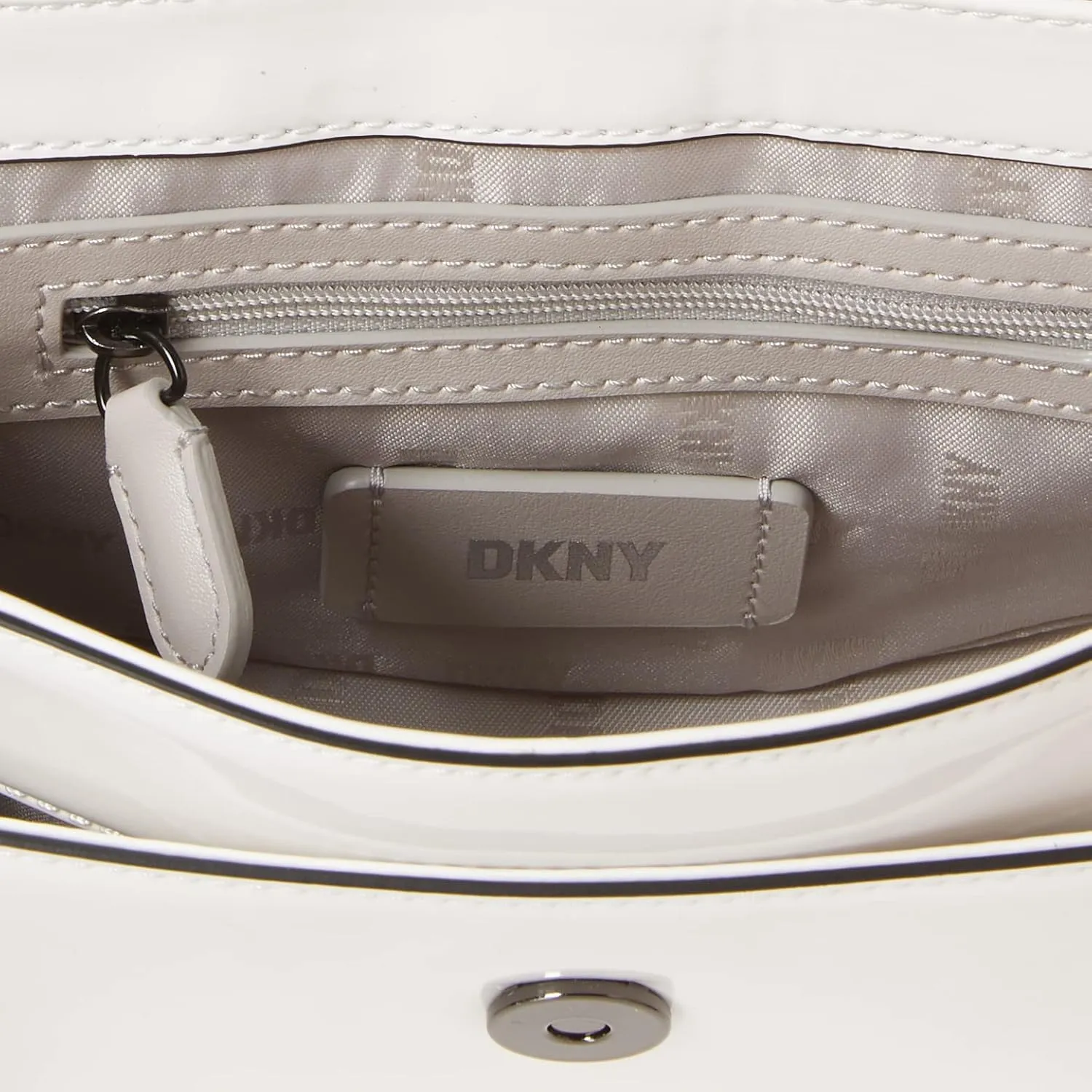 DKNY Elissa Mini Satchel with Logo Charm