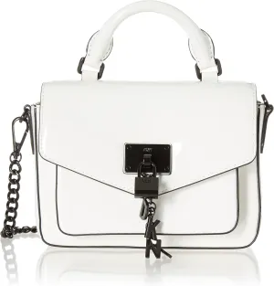 DKNY Elissa Mini Satchel with Logo Charm