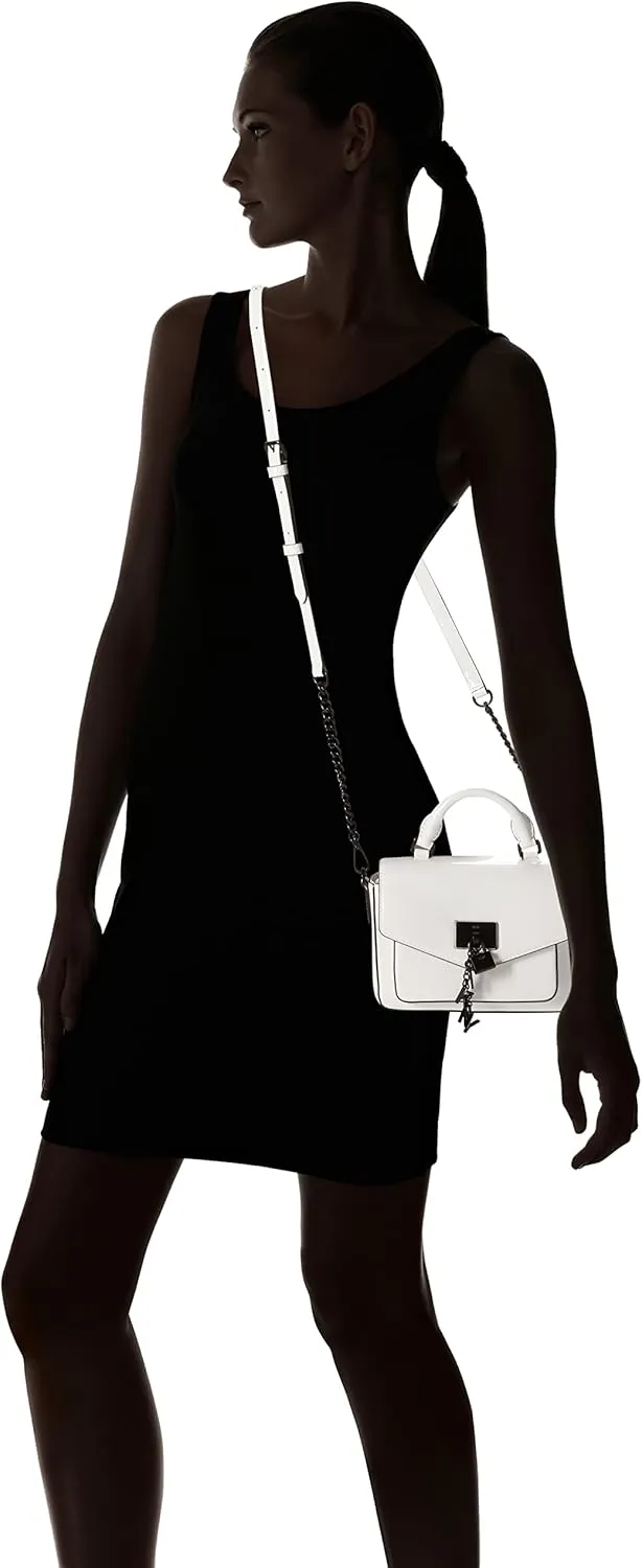 DKNY Elissa Mini Satchel with Logo Charm