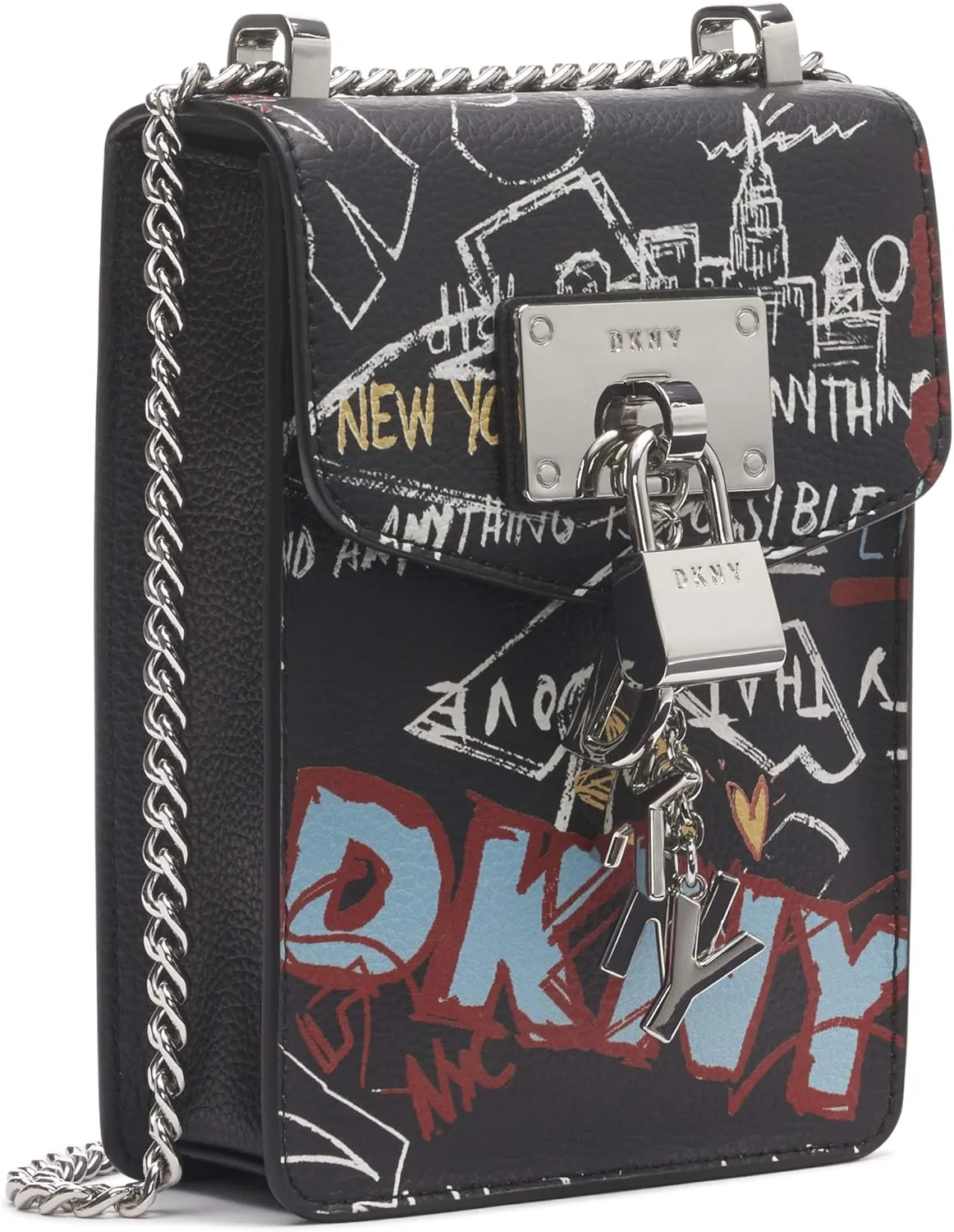 DKNY Women's Tilly Backpack, Black/Gray, One Size