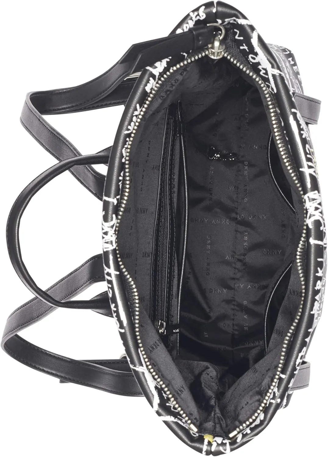 DKNY Women's Tilly Backpack, Black/Gray, One Size