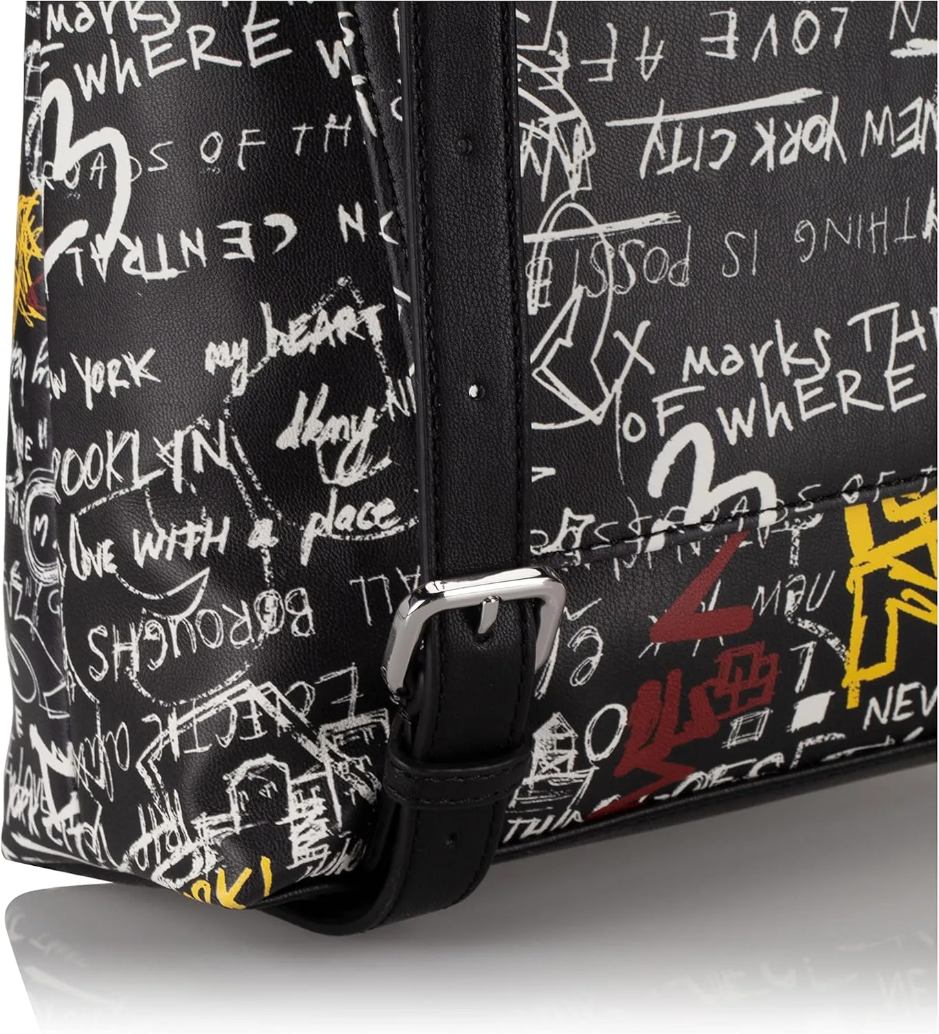 DKNY Women's Tilly Backpack, Black/Gray, One Size
