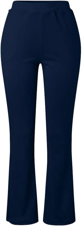 Dress Pants Women,High Waist Stretchy Trousers Pull on Office Slacks Bottoms