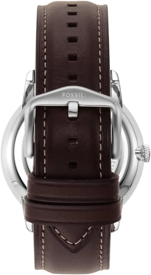 Fossil Men's Neutra Quartz Stainless Steel and Leather Chronograph Watch