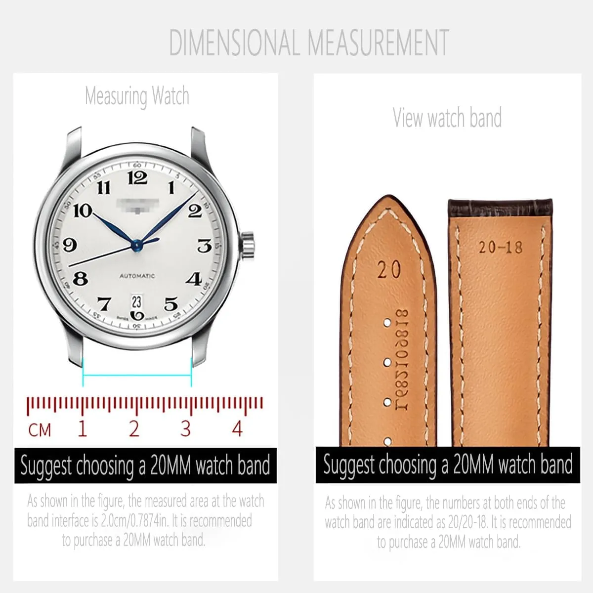 Genuine Leather Alligator Grain Watch Band Women Men Quick Release Bands Vintage Classic Wristbands Replacement Strap for 18mm 19mm 20mm 21mm 22mm 24mm