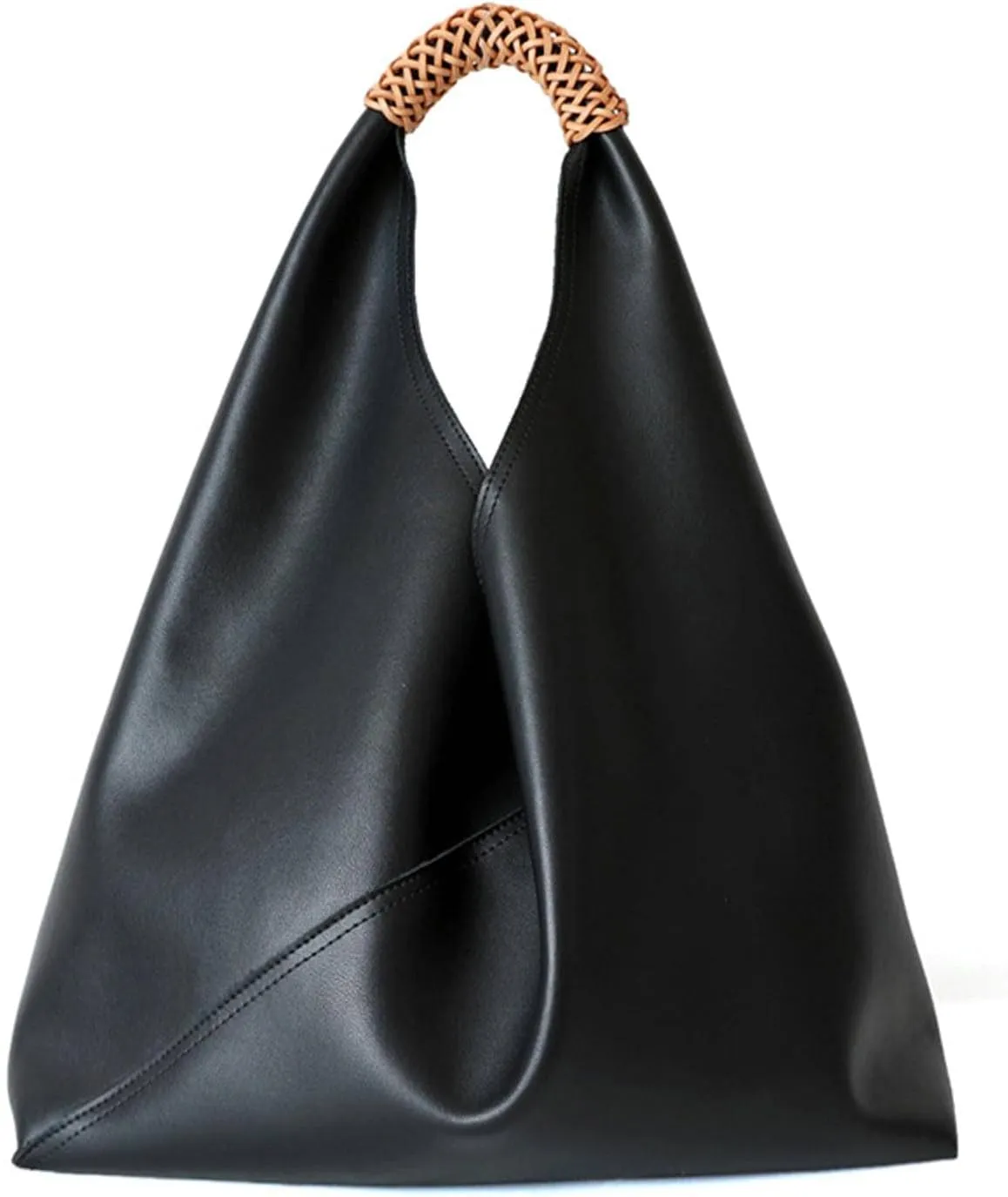 Genuine Leather Underarm Bag, Handheld High-Capacity Women'S Bun, Mother Bag