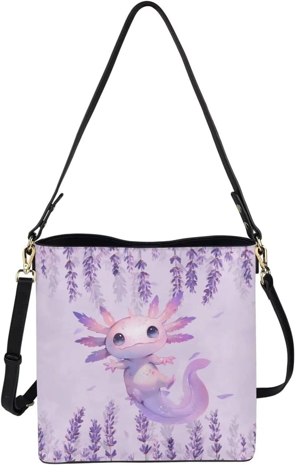 GIFTPUZZ Women Handbag Leather Shoulder Casual Tote Lady Soft Bucket Bag Crossbody Women Handbag Tote Pouch