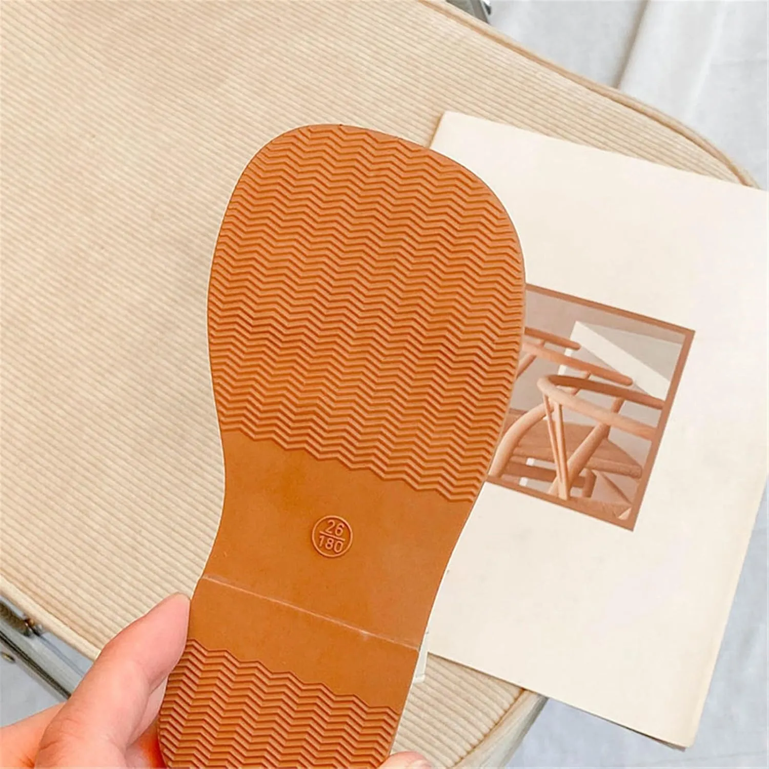 Girls Sandals Open Toe Cute No Heels Dress Sandals Strappy Design Summer Shoes Toddler/Little (Beige, 3 Big Kids)
