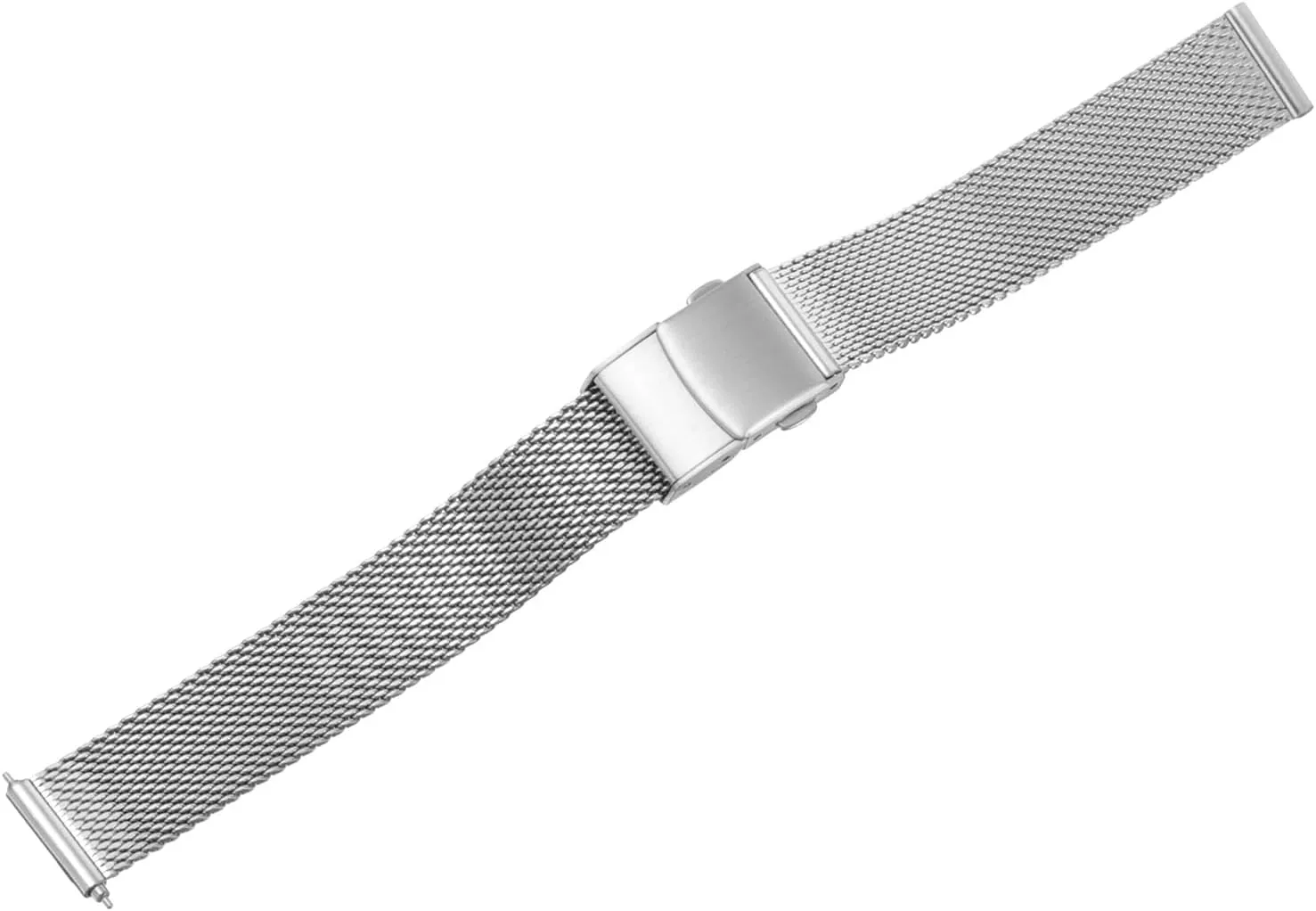 HARFINGTON Stainless Steel Mesh Watch Band Quick Release Metal Watch Strap Adjustable Fold Clasp Replacement Bands for Men Women