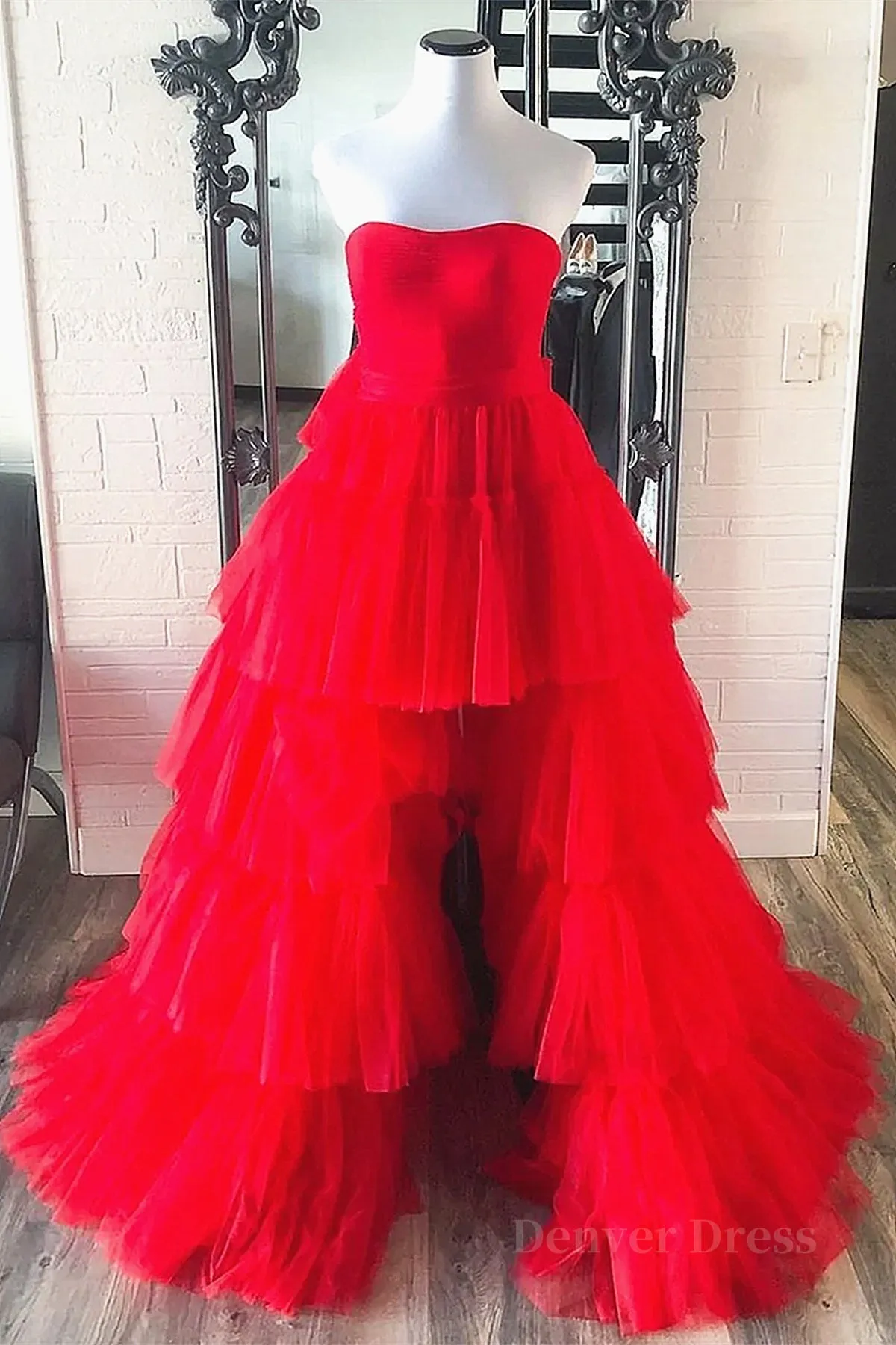 Hot High Low Prom Dresses High Low Formal Evening Dresses