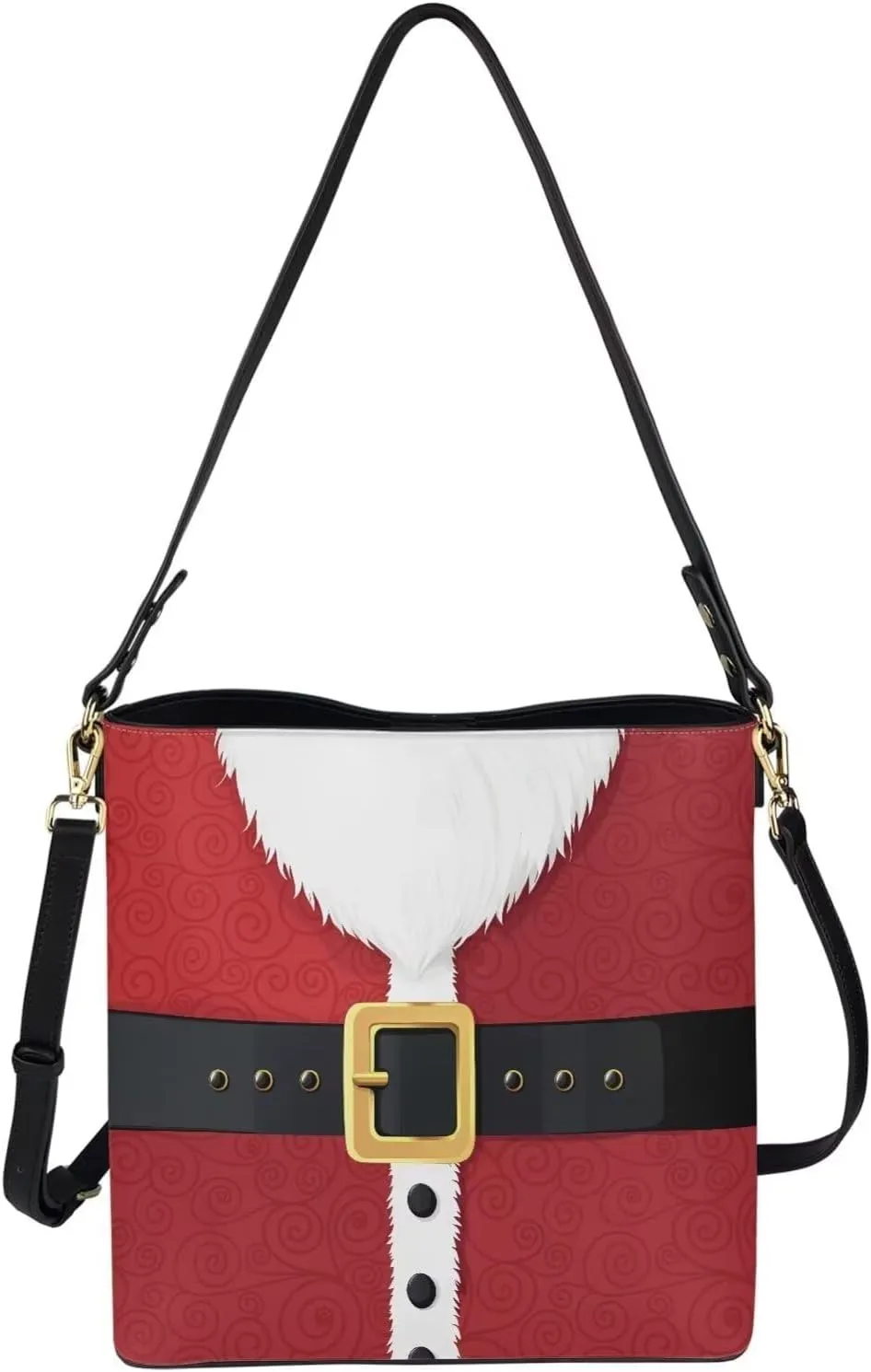 Leather Hobo Handbags, Shoulder Tote Bag Bucket Bags with 2 Straps for Women Top Handle Tote Crossbody Bags