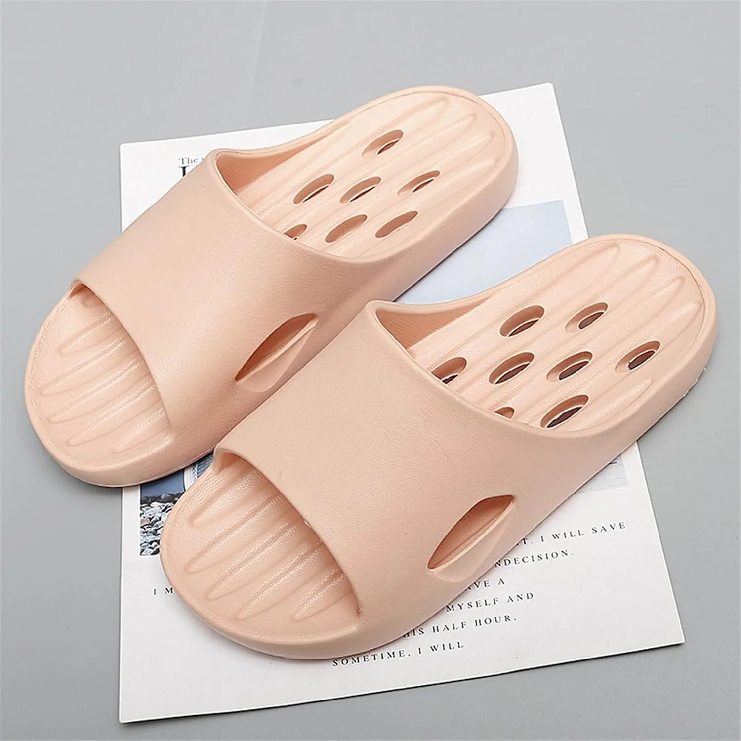 Lightweight Slides Sandal for Women Quick Drying Non Slip Slippers Arch Support Sandals Womens Slides